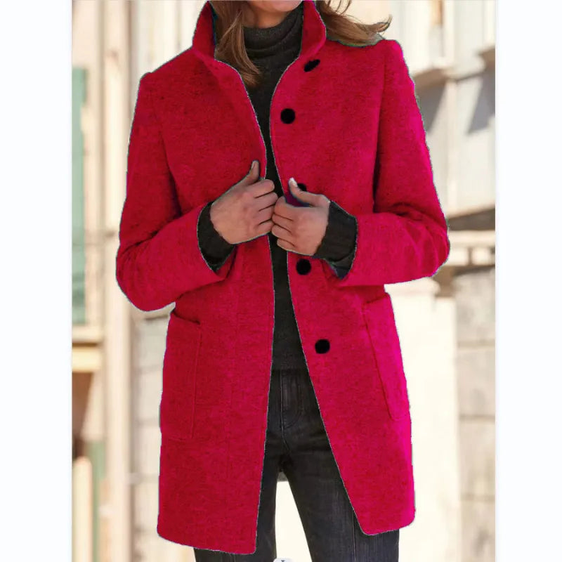 Red Fashion Coat