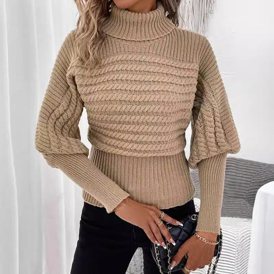 Beige Fall Designer Sweater